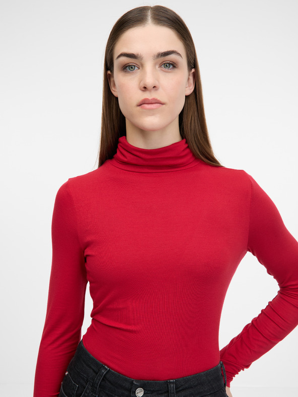 Orsay Maglietta a maniche lunghe ORSAY rossa da donna