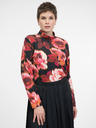 Orsay Maglietta a maniche lunghe da donna rossa a fantasia ORSAY