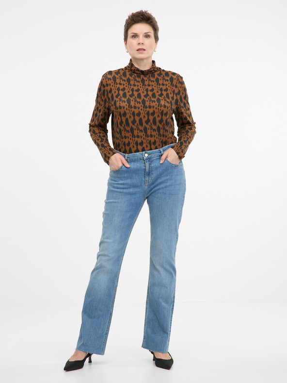 Orsay Maglietta a maniche lunghe da donna marrone chiaro ORSAY