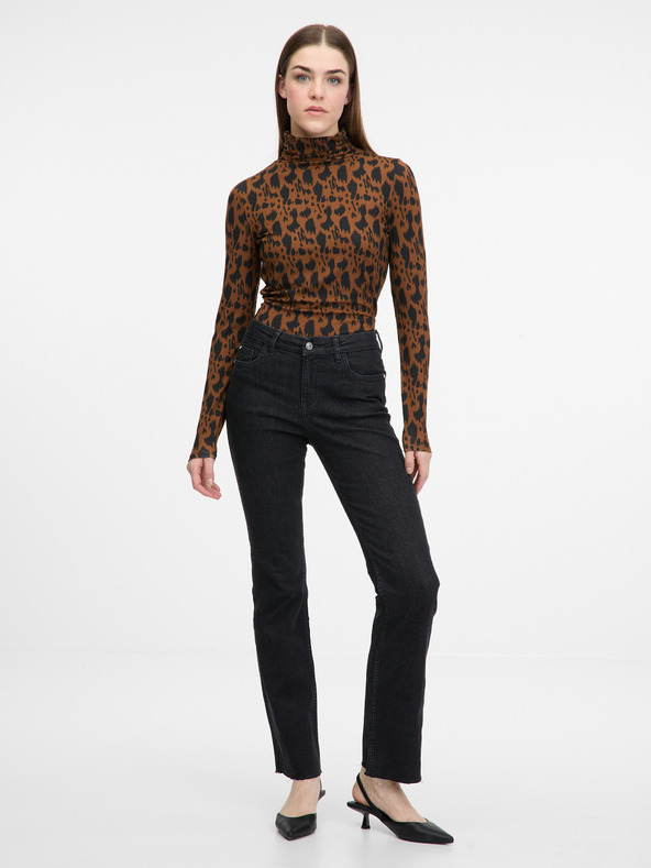 Orsay Maglietta a maniche lunghe da donna marrone chiaro ORSAY