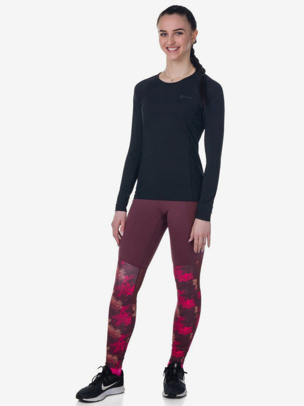 Kilpi Maglietta funzionale nera da donna Kilpi LINA