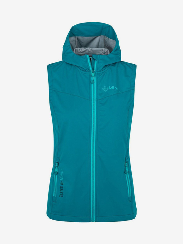 Kilpi Gilet softshell da donna color petrolio Kilpi Monilea-W