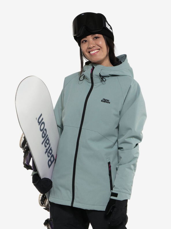 Horsefeathers Giacca Halia - blu foschia Piume di cavallo