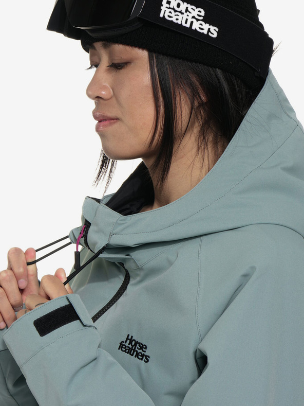 Horsefeathers Giacca Halia - blu foschia Piume di cavallo