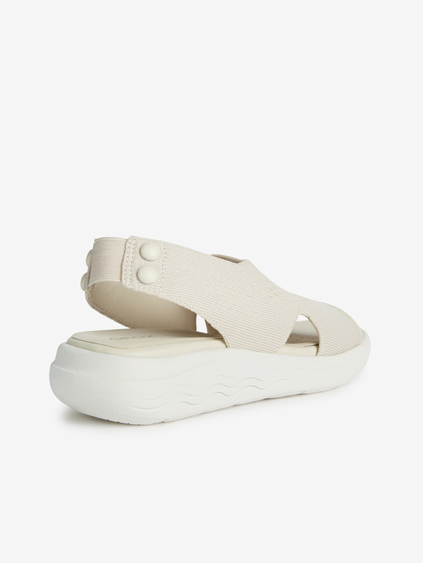 Geox Sandali bianchi da donna Geox Spherica Ec5