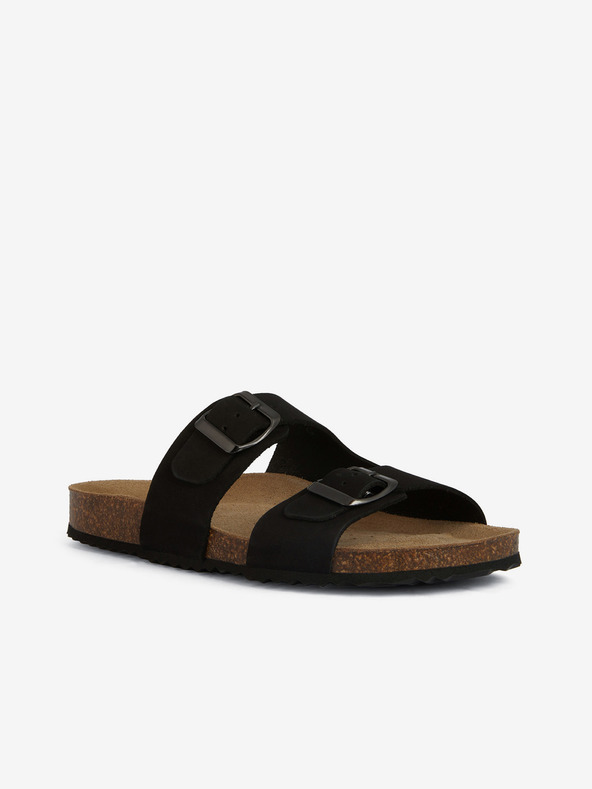 Geox Pantofole nere da donna Geox Brionia