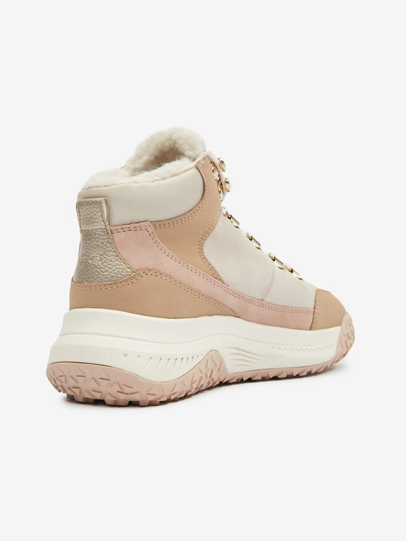 Geox Stivaletti beige in camoscio da donna Geox Oliviera