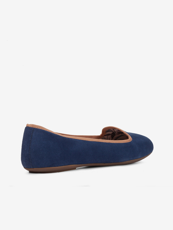 Geox Ballerine in pelle scamosciata Geox Palmaria Donna Blu Scuro