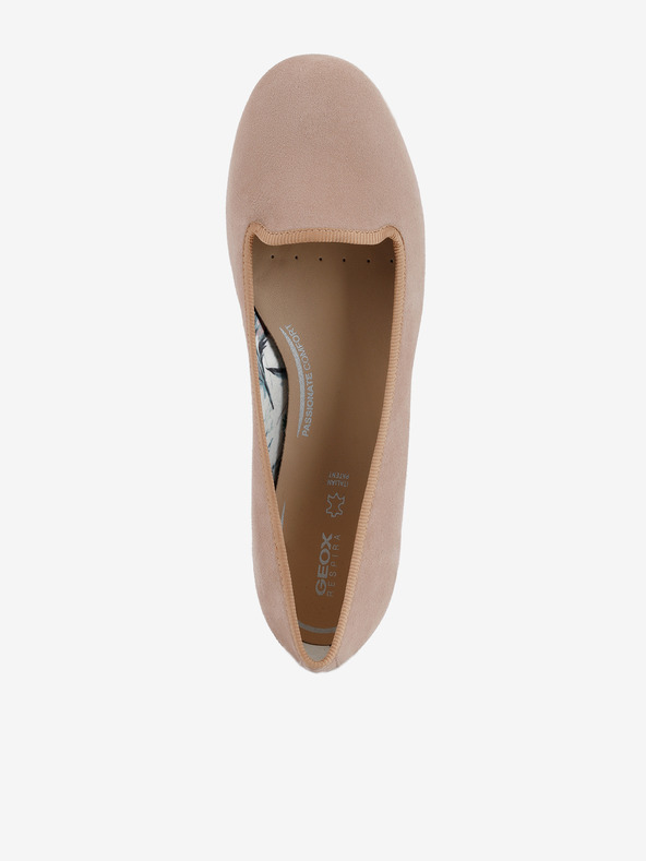 Geox Ballerine Geox Palmaria da donna in camoscio beige