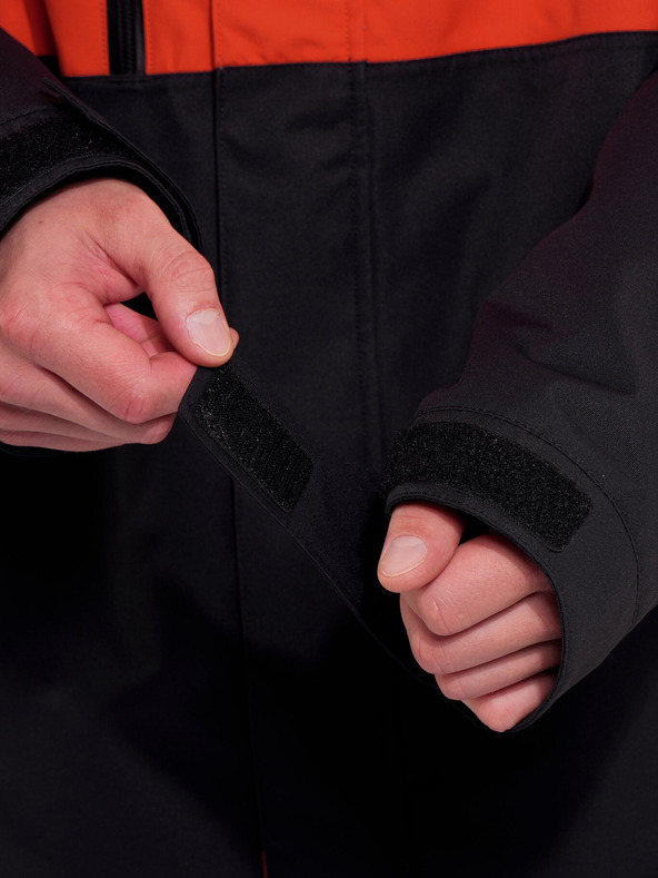 Horsefeathers Giacca Track - terra rossa/nero Horsefeathers