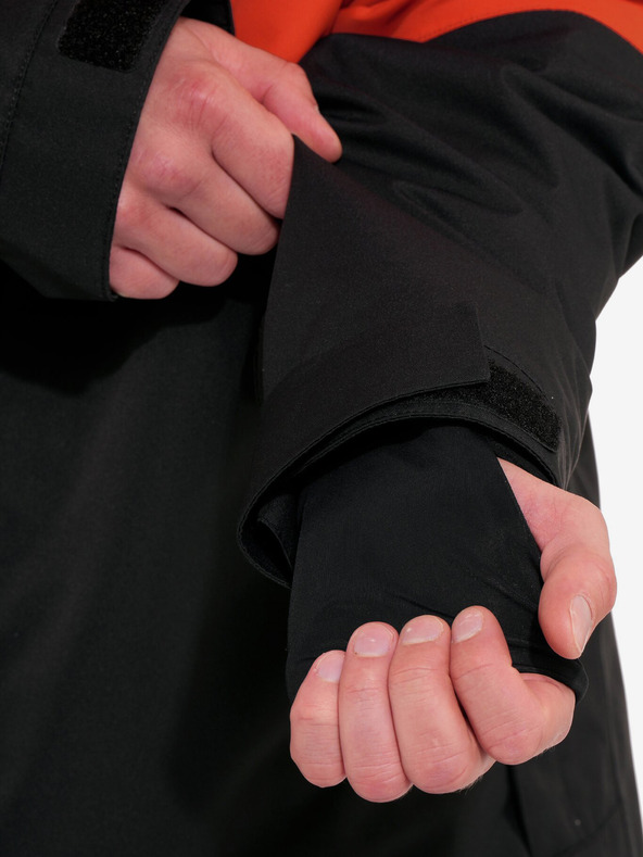 Horsefeathers Giacca Track - terra rossa/nero Horsefeathers