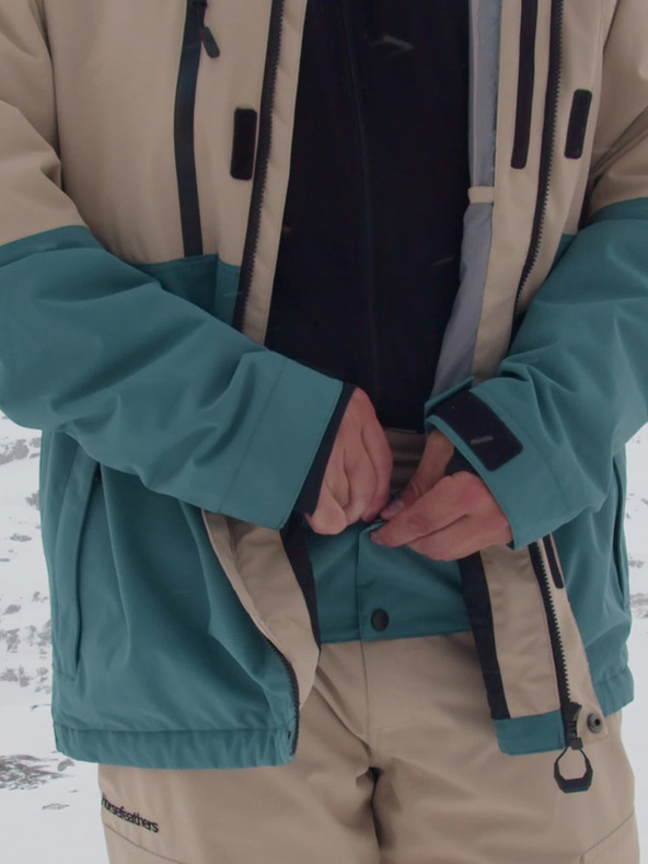 Horsefeathers Giacca Track - mojave/hydro Horsefeathers