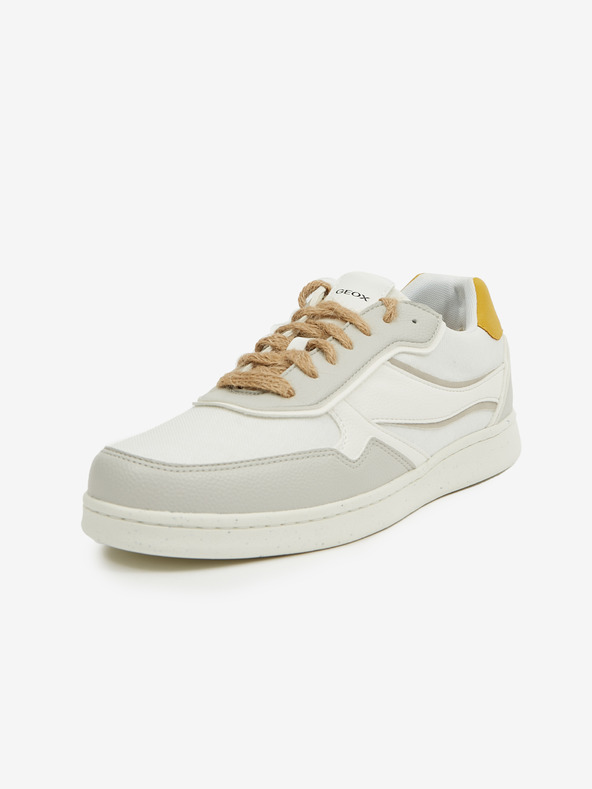 Geox Sneakers bianche e grigie da uomo Geox Warrens