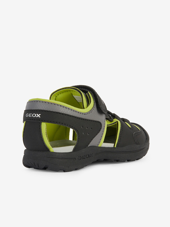 Geox Green-Black Boys' Outdoor Sandals Geox Vaniett