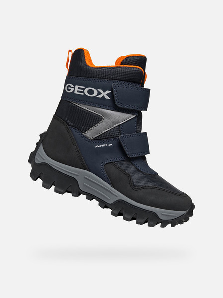 Geox Navy Blue Boys' Winter Shoes Geox Himalaya B ABX