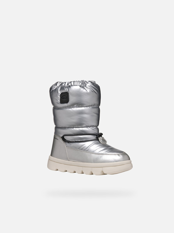 Geox Scarpe invernali argento da ragazza Geox Willabooa