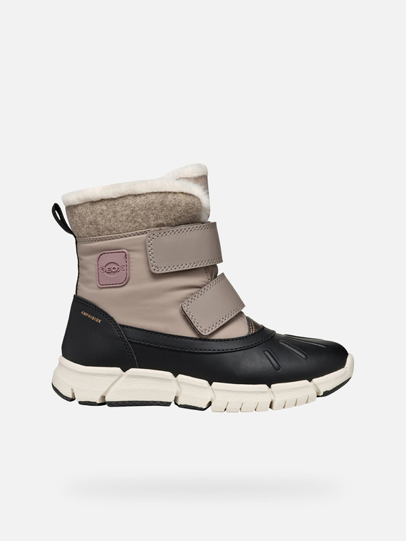 Geox Scarpe invernali beige da ragazza Geox Flexyper B Ab