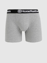 Horsefeathers Set di tre boxer Horsefeathers Dynasty in grigio e nero