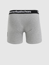 Horsefeathers Set di tre boxer Horsefeathers Dynasty in grigio e nero