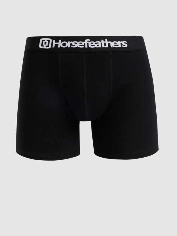 Horsefeathers Set di tre boxer Horsefeathers Dynasty in grigio e nero