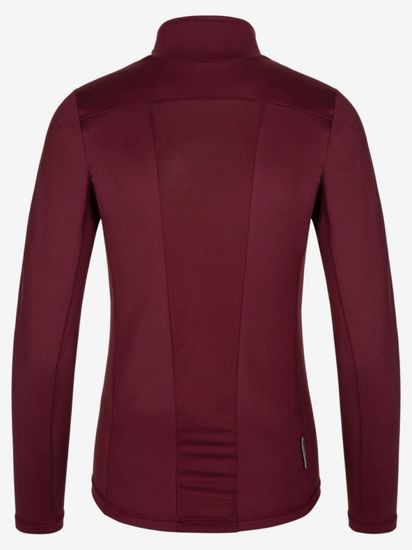 Kilpi Maglietta termica da donna bordeaux con collo alto Kilpi WILLIE