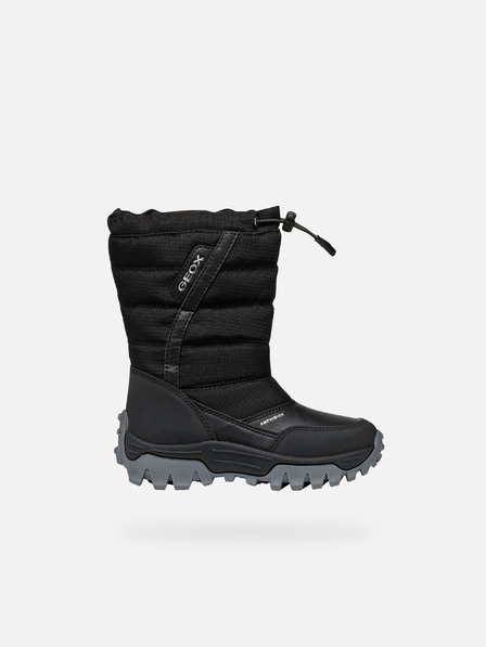 Geox Scarpe invernali nere da bambino Geox Himalaya ABX