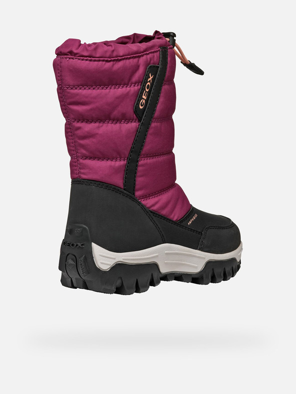 Geox Scarpe invernali rosse da ragazza Geox Himalaya B Ab
