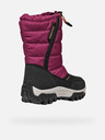 Geox Scarpe invernali rosse da ragazza Geox Himalaya B Ab
