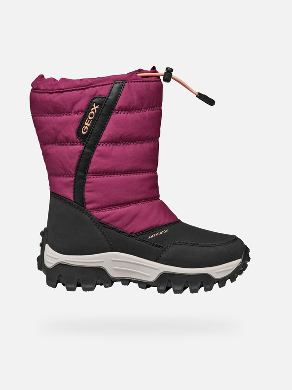 Geox Scarpe invernali rosse da ragazza Geox Himalaya B Ab
