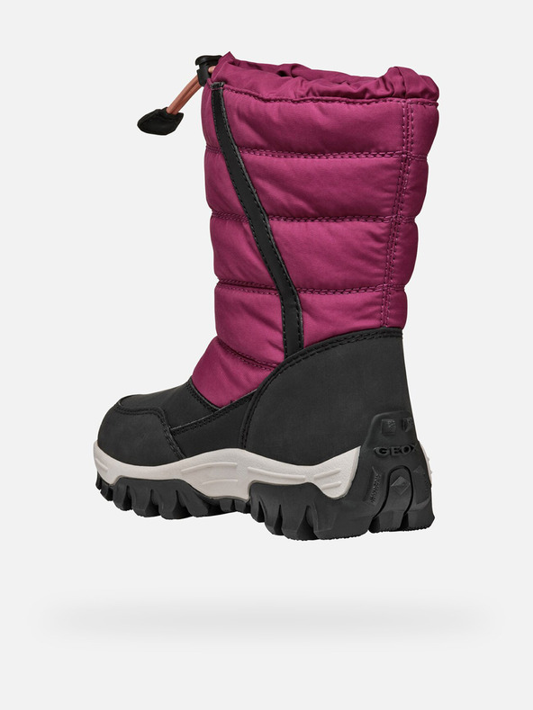Geox Scarpe invernali rosse da ragazza Geox Himalaya B Ab