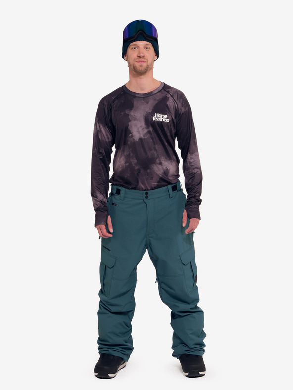 Horsefeathers Pantaloni Rowen Horsefeathers - blu