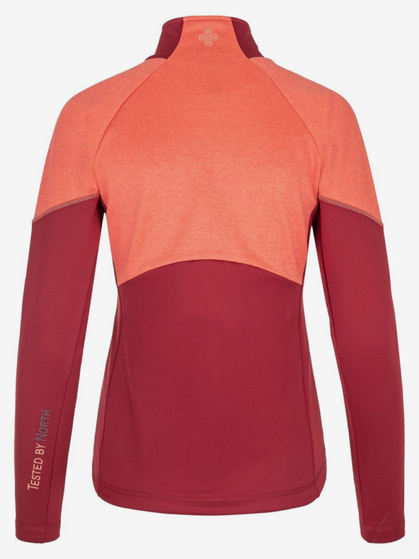 Kilpi Felpa funzionale arancione e vino da donna Kilpi TOMMS-W