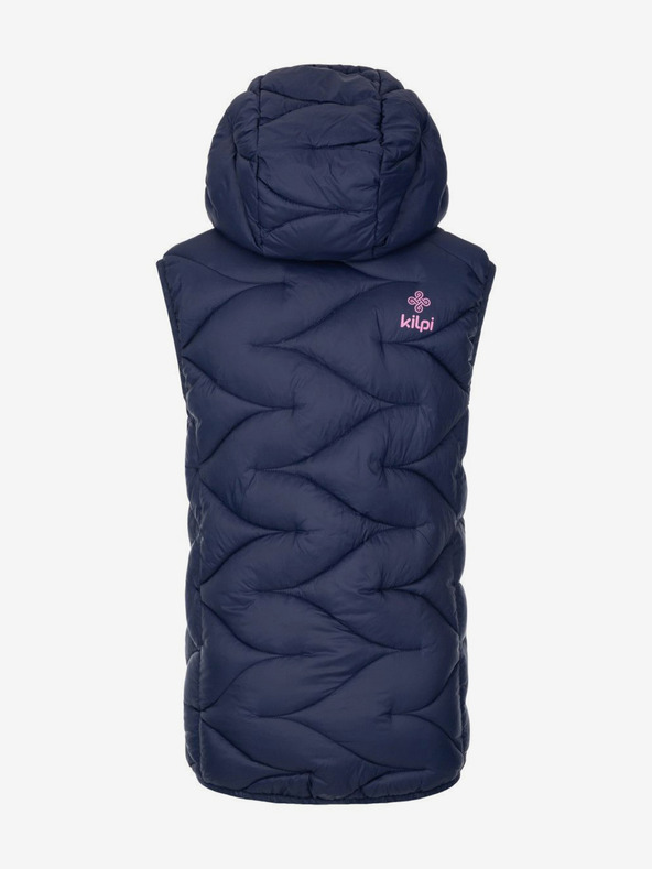 Kilpi Gilet trapuntato da bambina Kilpi TOMM blu scuro