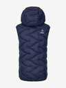 Kilpi Gilet trapuntato da bambina Kilpi TOMM blu scuro