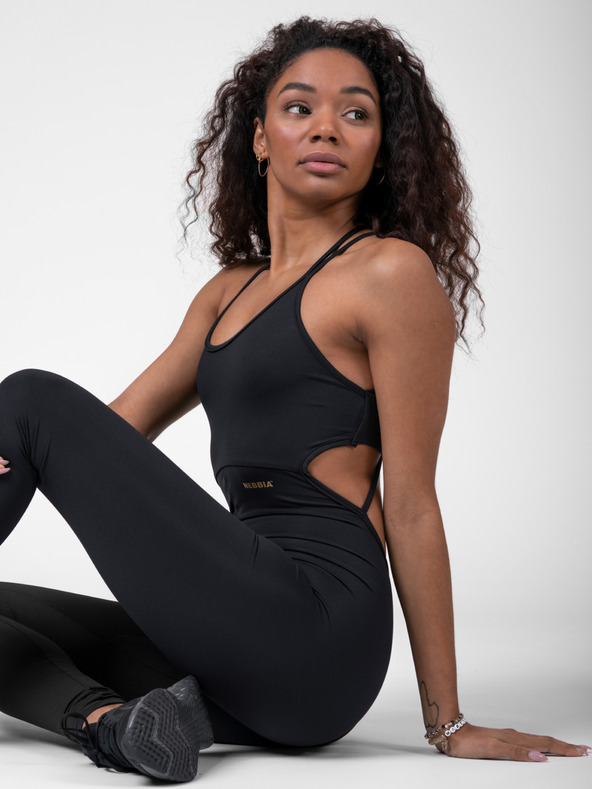 Nebbia Tuta nera da donna NEBBIA INTENSE Tuta dorata 595