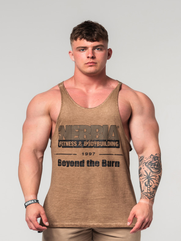 Nebbia Canotta oversize lavata MAX OUT 359