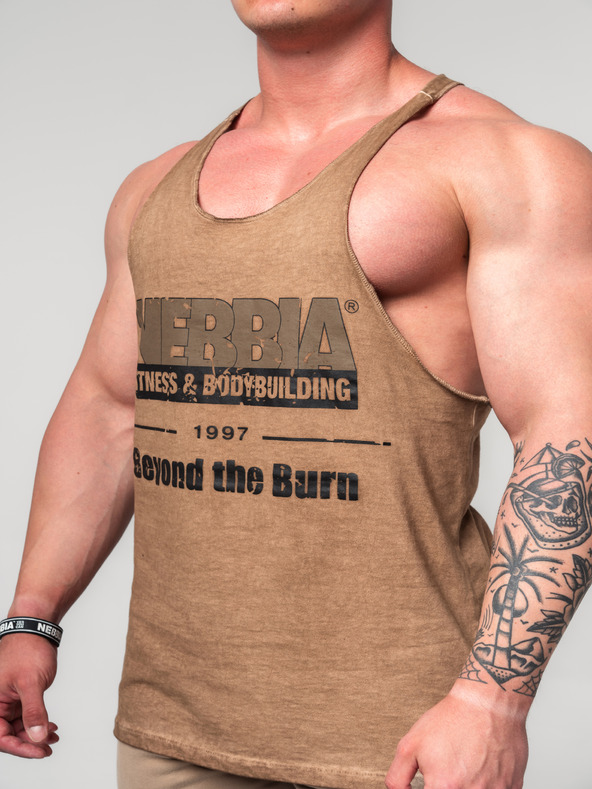 Nebbia Canotta oversize lavata MAX OUT 359