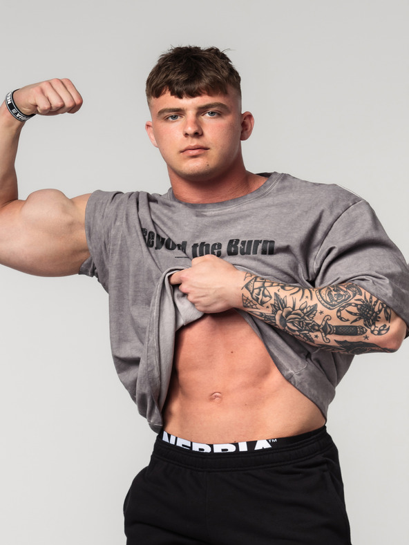 Nebbia Maglietta pesante in cotone lavato GRIND 370