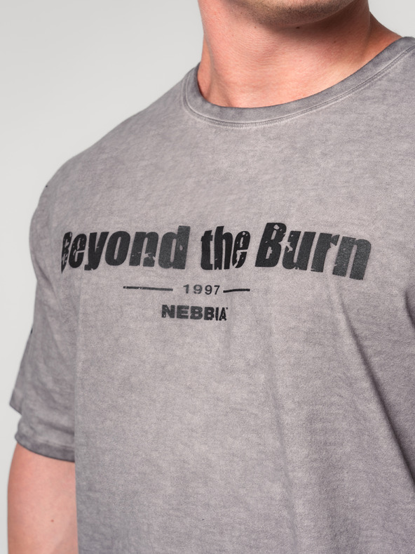 Nebbia Maglietta pesante in cotone lavato GRIND 370