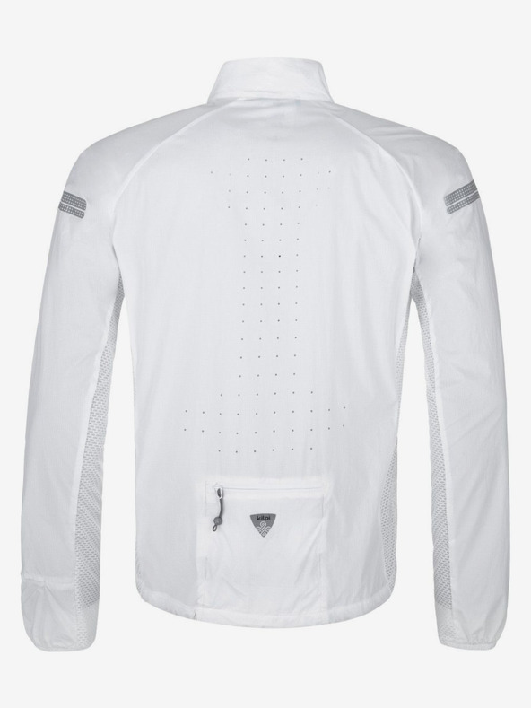 Kilpi Giacca leggera da running bianca da uomo Kilpi TIRANO-M