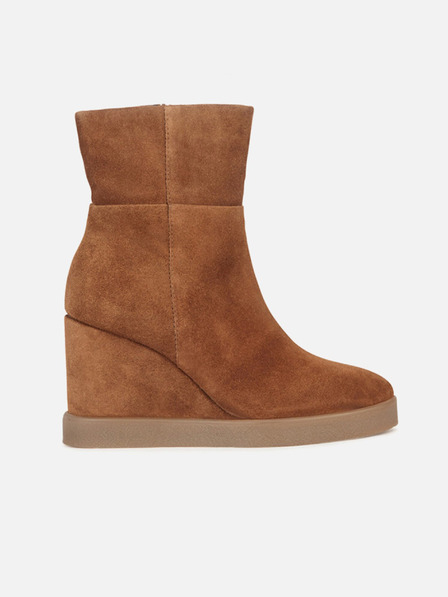Geox Stivaletti Geox Elidea zeppa donna marrone
