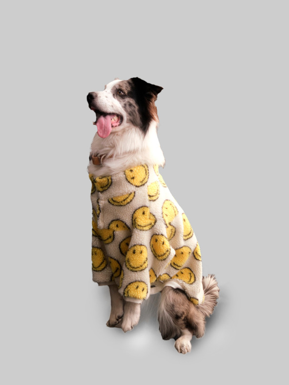 GAP Tuta in pile per cani GAP × SmileyWorld® GAP