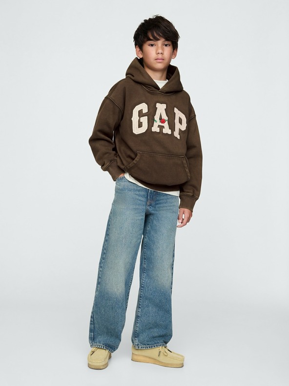 GAP Felpa bebè con logo Western Unisex GAP