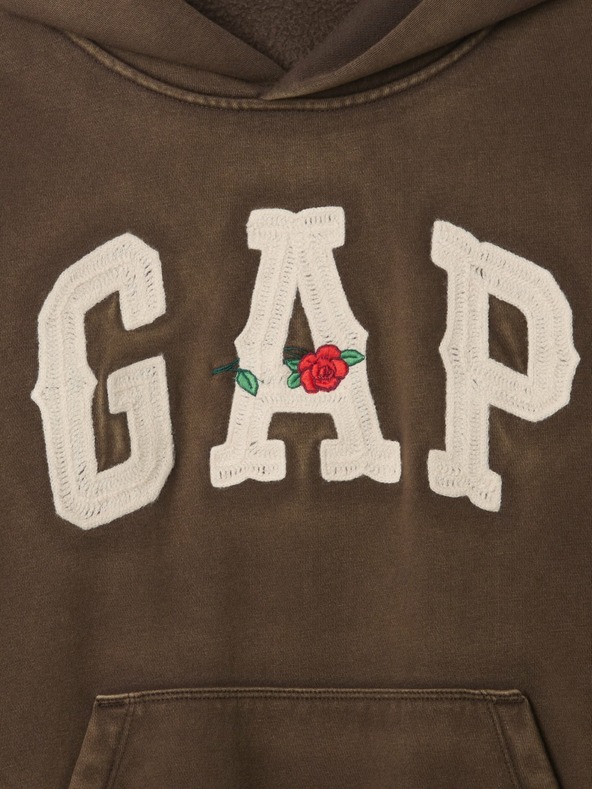 GAP Felpa bebè con logo Western Unisex GAP