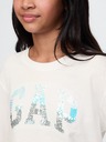 GAP T-shirt bambino con logo in paillettes GAP