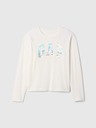 GAP T-shirt bambino con logo in paillettes GAP