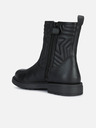Geox Nero ragazze stivaletti Geox Eclair