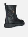Geox Nero ragazze stivaletti Geox Eclair