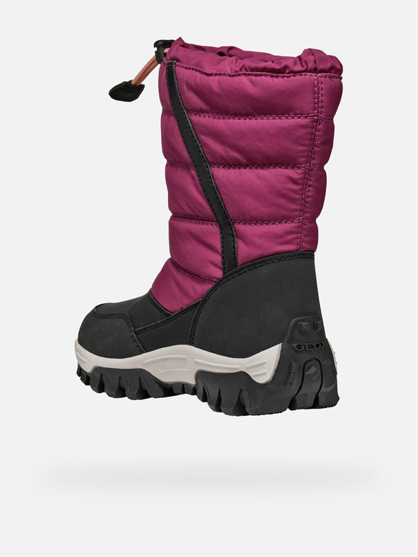 Geox Scarpe invernali rosse da ragazza Geox Himalaya B Ab
