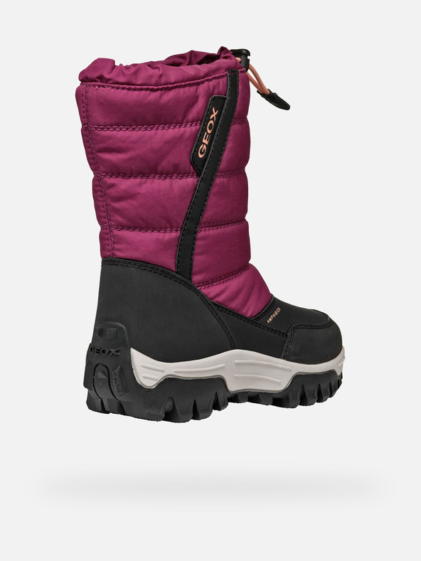 Geox Scarpe invernali rosse da ragazza Geox Himalaya B Ab